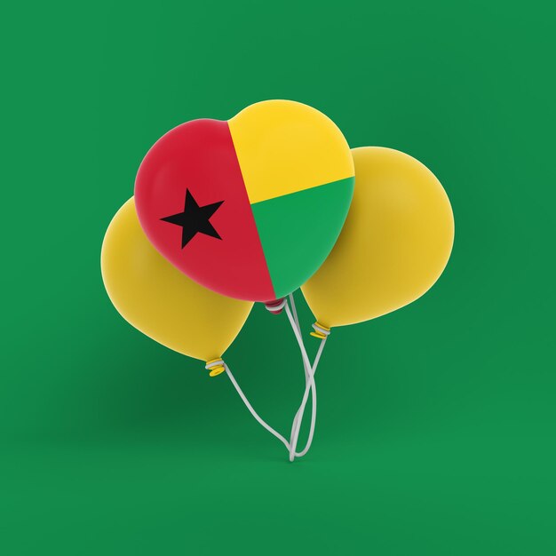 Ballons aus Guinea-Bissau