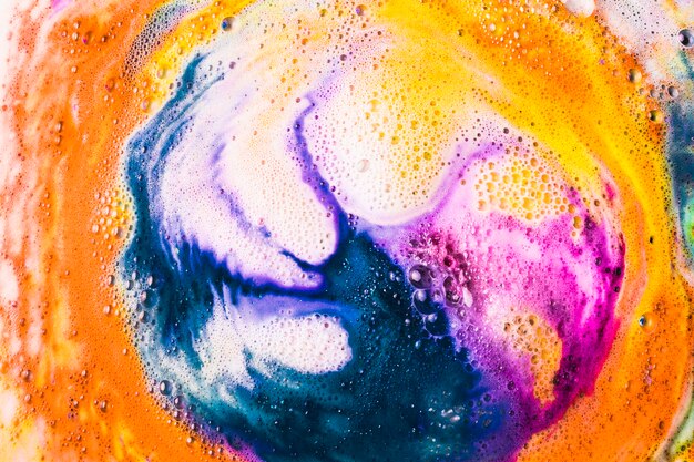 Bathbomb-Körperpflege-Schaumbadhintergrund