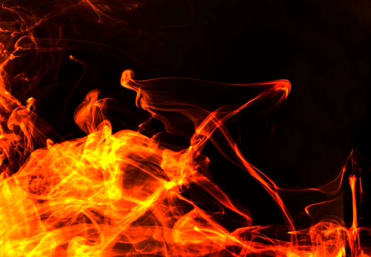 Kostenlose Foto berg des feuers