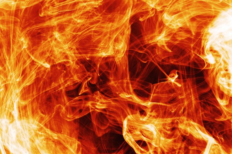 Kostenlose Foto berg des feuers