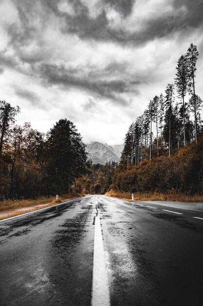 Bergstraßenlandschaft