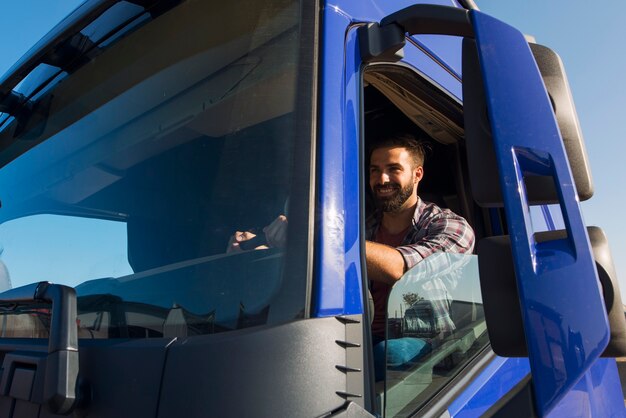 Beruf und Service des LKW-Fahrers