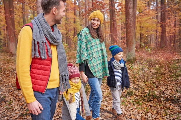 Besonderer Tag für eine glückliche Familie