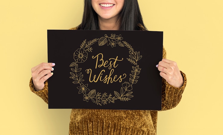 Kostenlose Foto beste wünsche grußkarten geschenkkarten