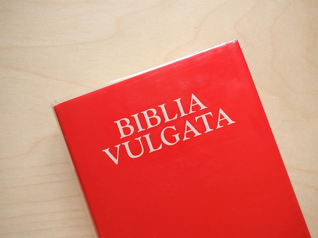 Biblia vulgata (vulgata bibel) Premium Fotos