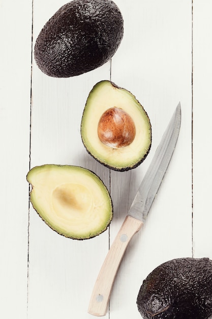 Kostenloses Foto bio-avocado-frucht