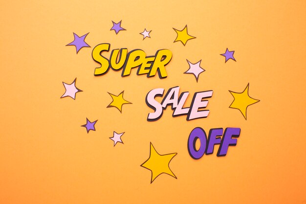 Black Friday-Komposition im Papierstil