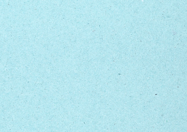 Blaue saubere Pappe