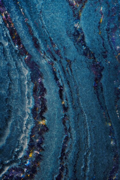 Blauer geschichteter Marmor strukturierter Hintergrund