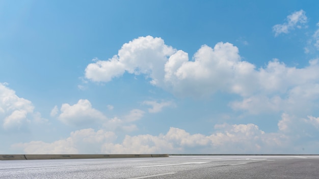 blauer Himmel und Wolken