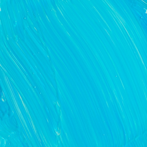 Blauer strukturierter Pinselstrich in der Nahaufnahme