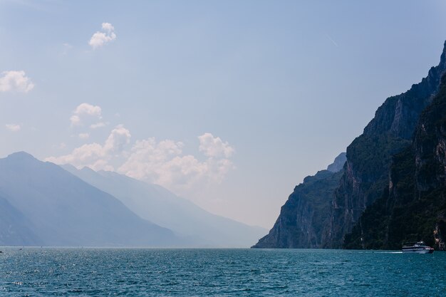 Italien Reihe Garda Portweinhauser Lazise Zu Sehen Lago Kostenlose Foto