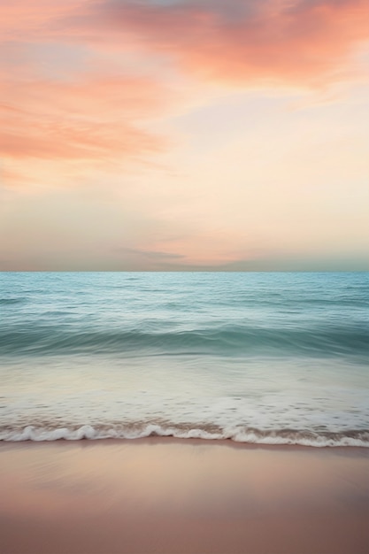 Kostenloses Foto blick auf den strand mit meerwasser