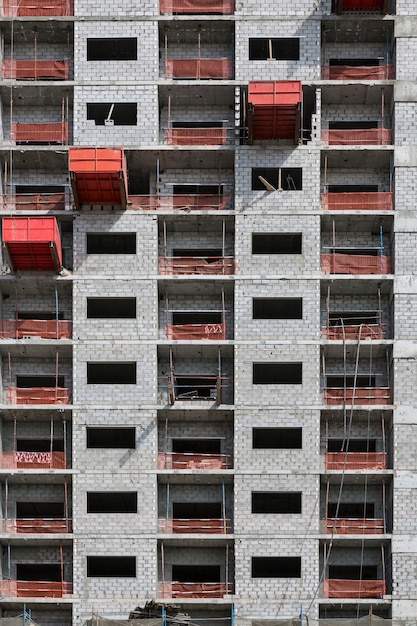 Blick auf die Baustelle