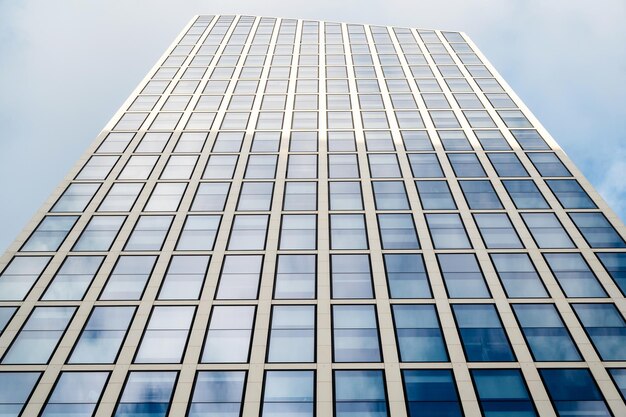 Blick auf ein Hochhaus in der Frankfurter Innenstadt