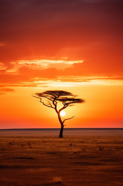 Kostenloses Foto blick auf eine spektakuläre naturlandschaft