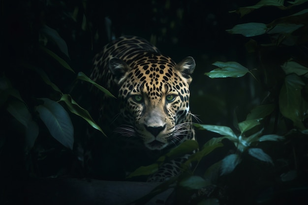 Blick auf Leoparden in freier Wildbahn