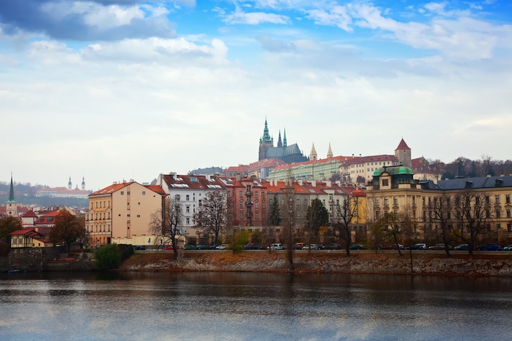 Kostenlose Foto blick auf prag. tschechien
