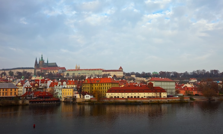 Kostenlose Foto blick auf prag. tschechien