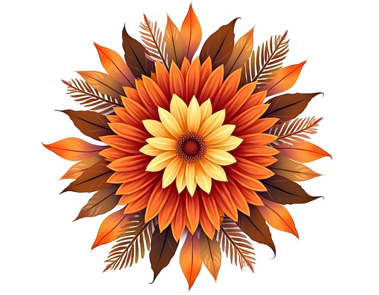 Kostenlose Foto blumen-mandala