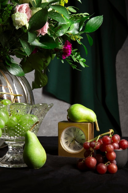 Blumenvase im Barock wie Fotografie