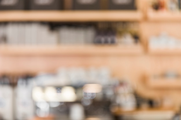Blur Coffee-Shop-Hintergrund
