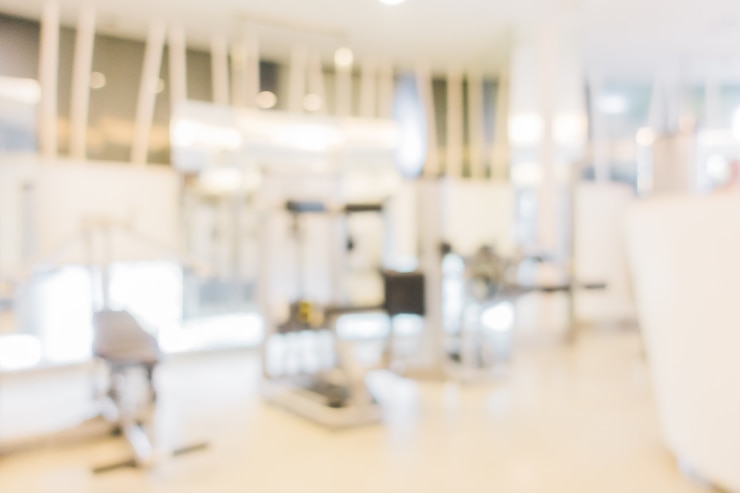 Kostenlose Foto blur-gymnastik und fitness