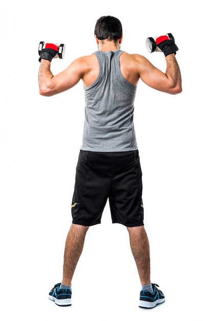 Bodybuilding Athlet Gewicht Fitness männlich