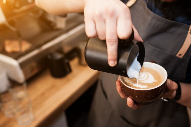 Bohne weißen Hintergrund Bohnen Kaffee