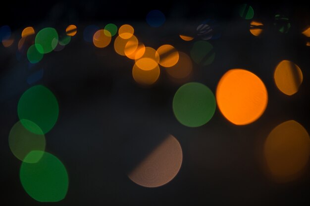 Bokeh-Effekt Lichter