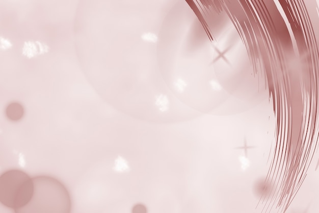 Bokeh-Hintergrund mit staubigem rosa Randrahmen