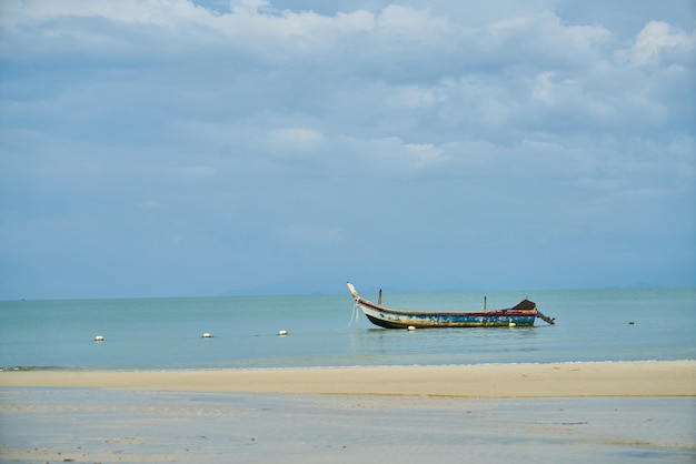 Boot auf dem Strand