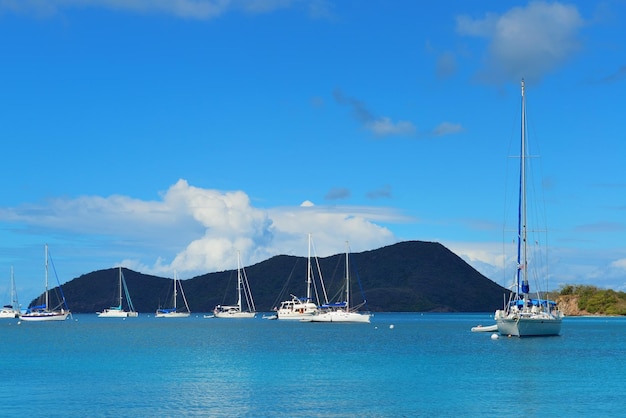 Kostenloses Foto boot der jungferninseln