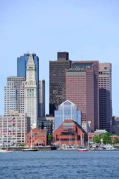 Boston-Architektur am Wasser