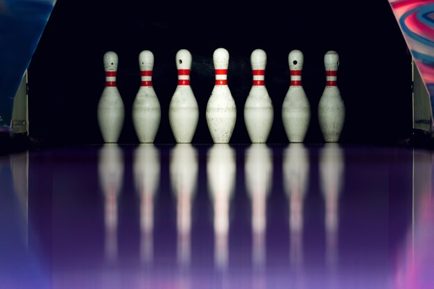 Bowling platziert