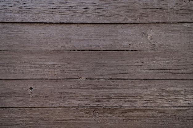 Braun lackierte Holzstruktur der Holzwand für Hintergrund und Textur.