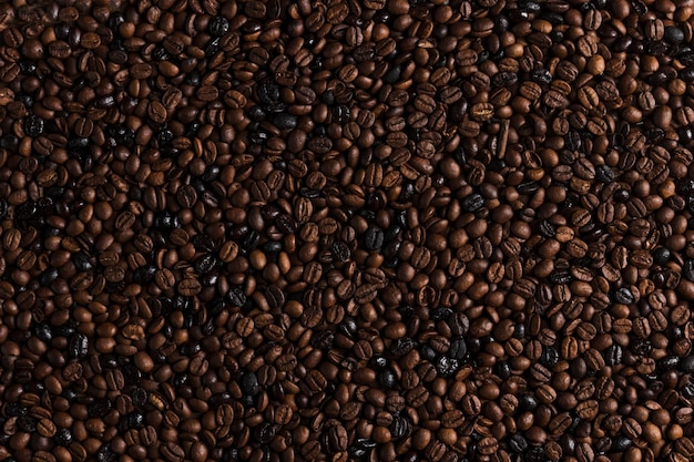 Braune Kaffeebohnen