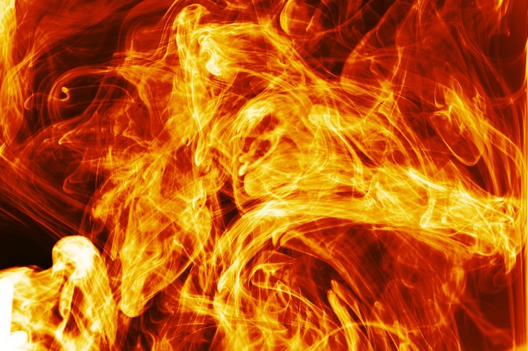 Kostenlose Foto brennendes feuer