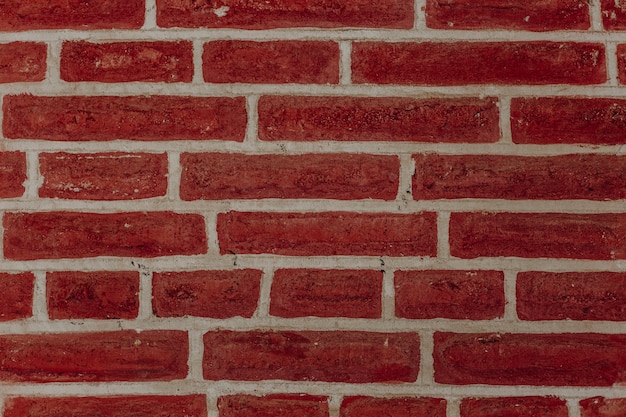 Brick Wand Textur mit weißen Flecken