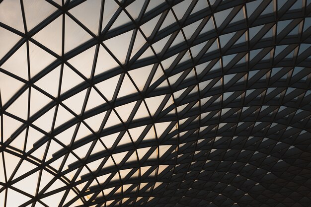 British Museum während des Abends in der Bloomsbury Gegend von London in Großbritannien