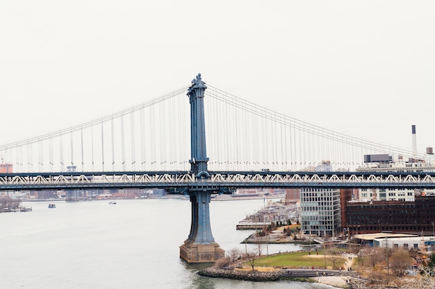 Brooklyn bridge und new york