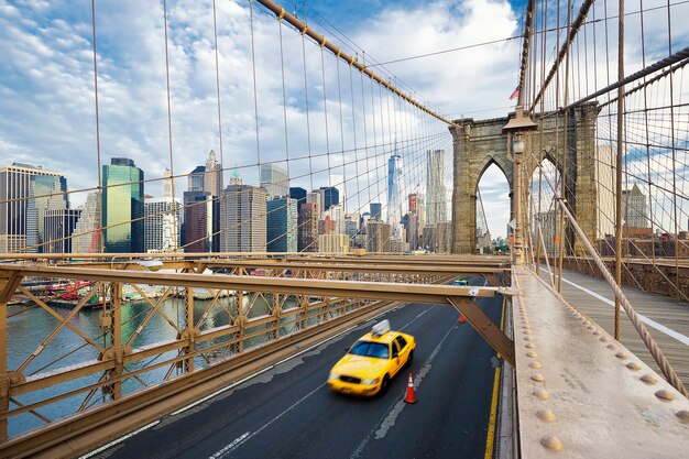 Brooklyn-Brücke in New York City.