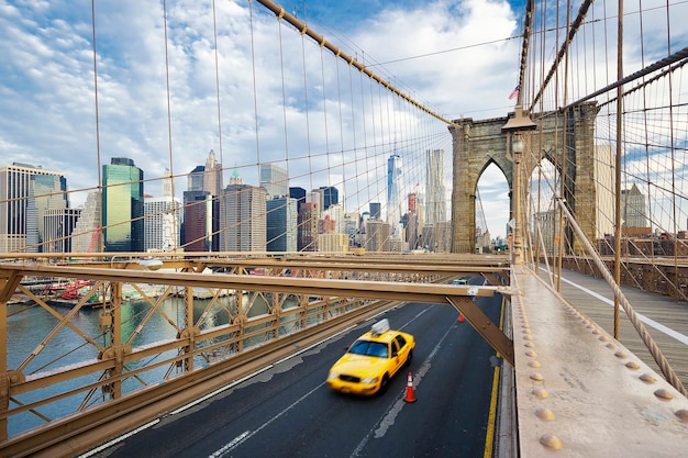 Brooklyn-Brücke in New York City.