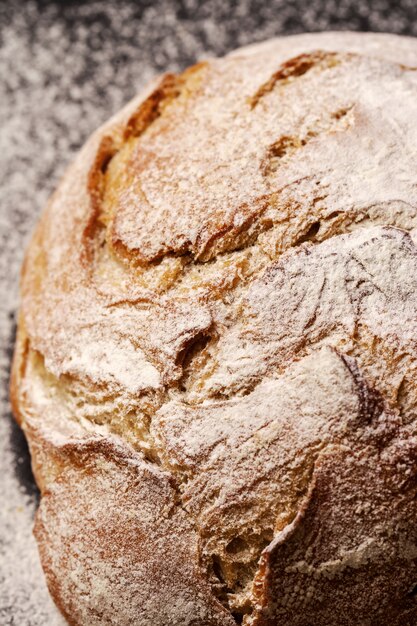 Brot auf einem Tuch