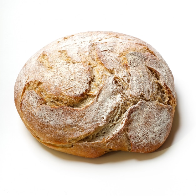 Brot auf Weiß