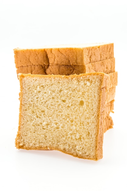 Brot, isoliert auf weiss