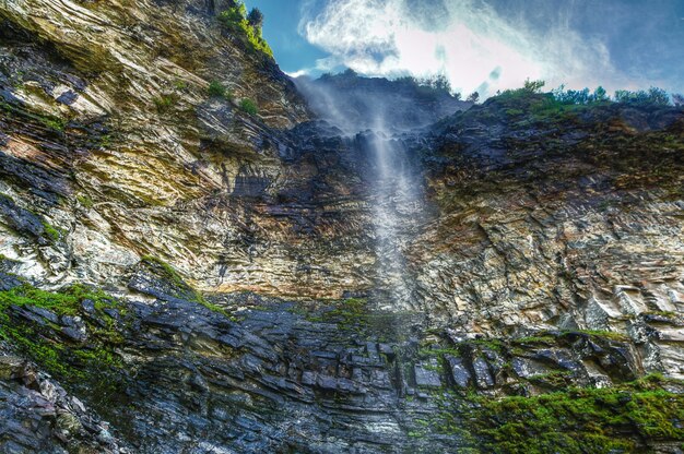 Brown Rock Formation