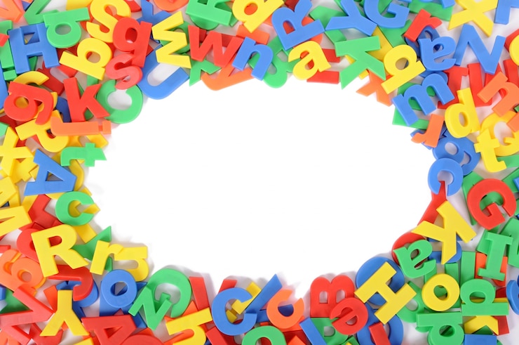Kostenlose Foto buchstaben des alphabets