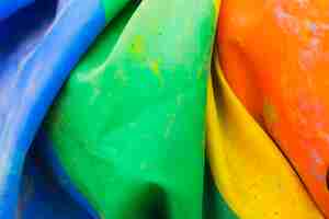 Kostenloses Foto bunte flagge lgbt