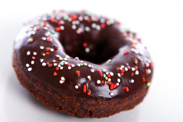 Bunte und leckere Donuts